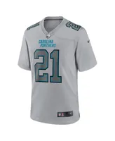 Men's Nike Jeremy Chinn Gray Carolina Panthers Atmosphere Fashion Game Jersey