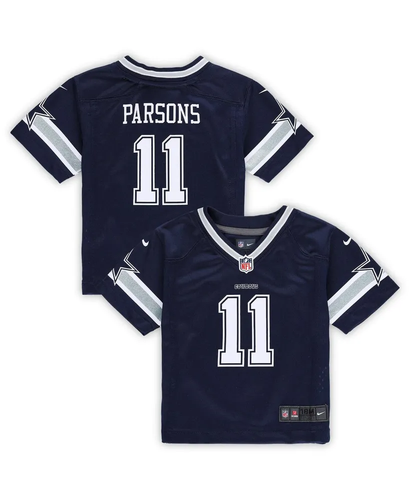 Boys and Girls Infant Nike Micah Parsons Navy Dallas Cowboys Game Jersey