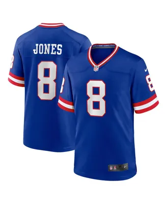 Men's Nike Daniel Jones Royal New York Giants Classic Player Game Jersey