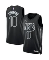 Men's Jordan Ben Simmons Black Brooklyn Nets Statement Edition Swingman Jersey