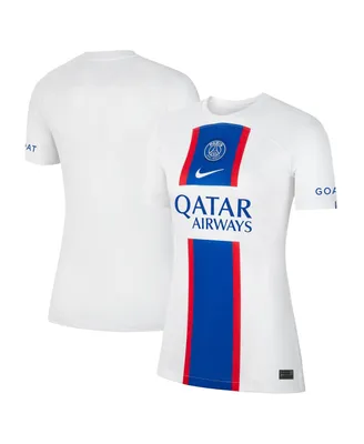 Women's Nike White Paris Saint-Germain 2022/23 Third Breathe Stadium Replica Blank Jersey