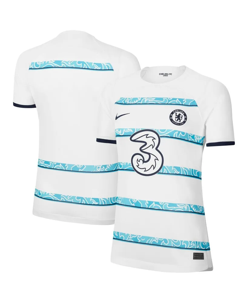 Women's Nike White Chelsea 2022/23 Away Breathe Stadium Blank Replica Jersey