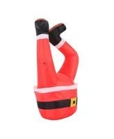 Hurley Christmas Inflatable Santa Legs, 42"