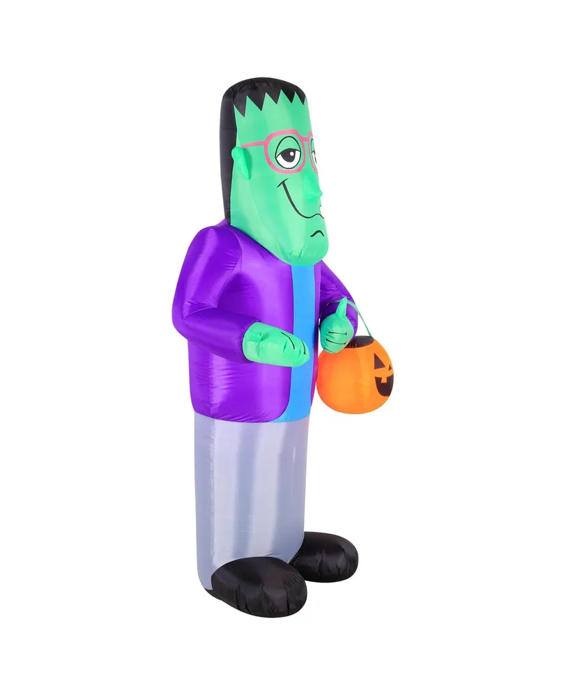 Hurley Halloween Inflatable Trick or Treat Monster, 84"