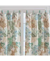 Greenland Home Fashions Atlantis Jade Window Panel Pair - 84" x 84"