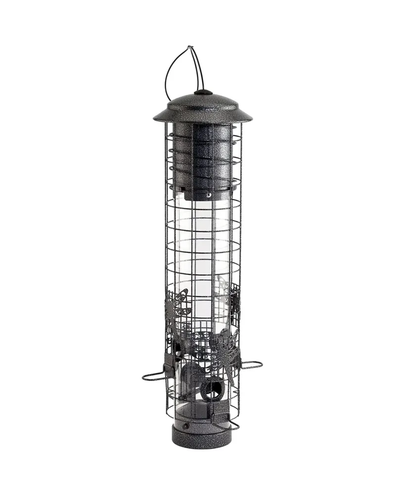 Audubon NA32431 Dragonfly Squirrel-Resistant Tube Bird Feeder