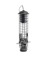 Audubon NA32431 Dragonfly Squirrel-Resistant Tube Bird Feeder