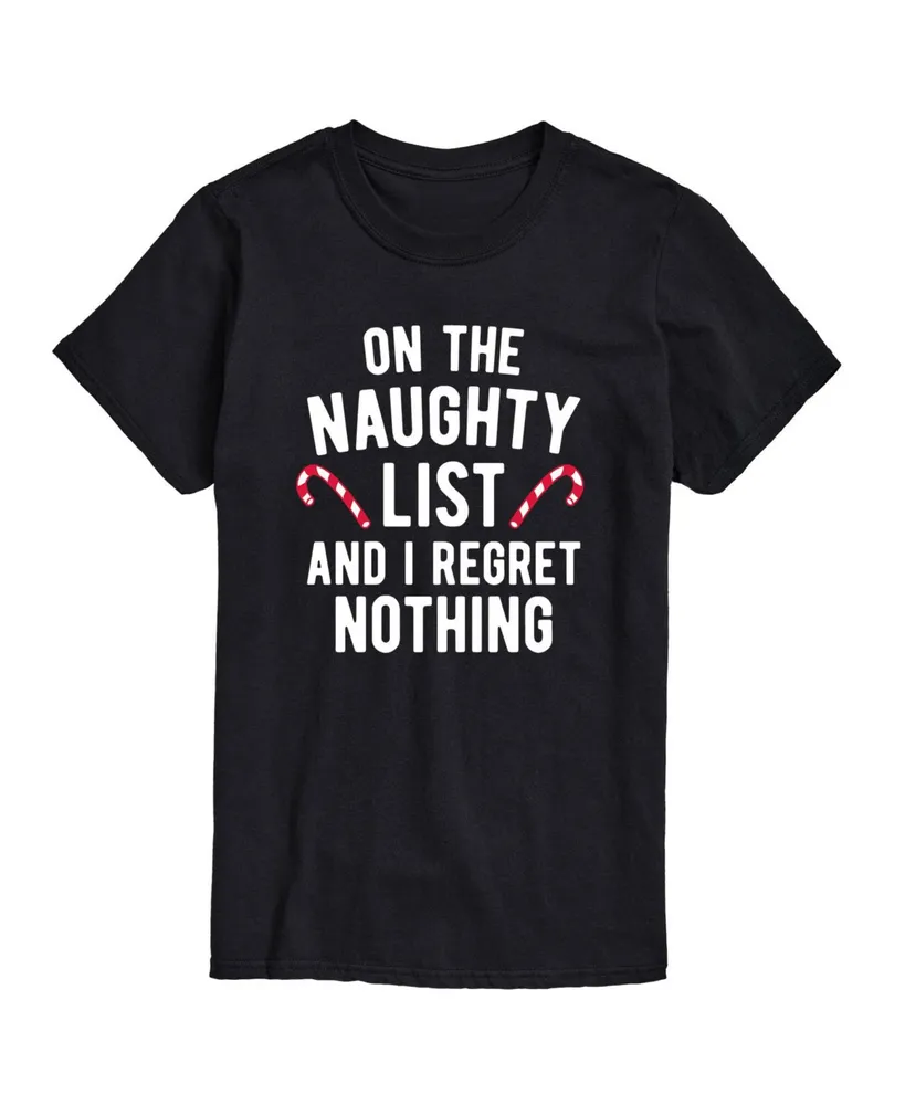 Airwaves Men's On the Naughty List Short Sleeve T-shirt