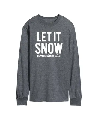 Airwaves Men's Let it Snow Long Sleeve T-shirt