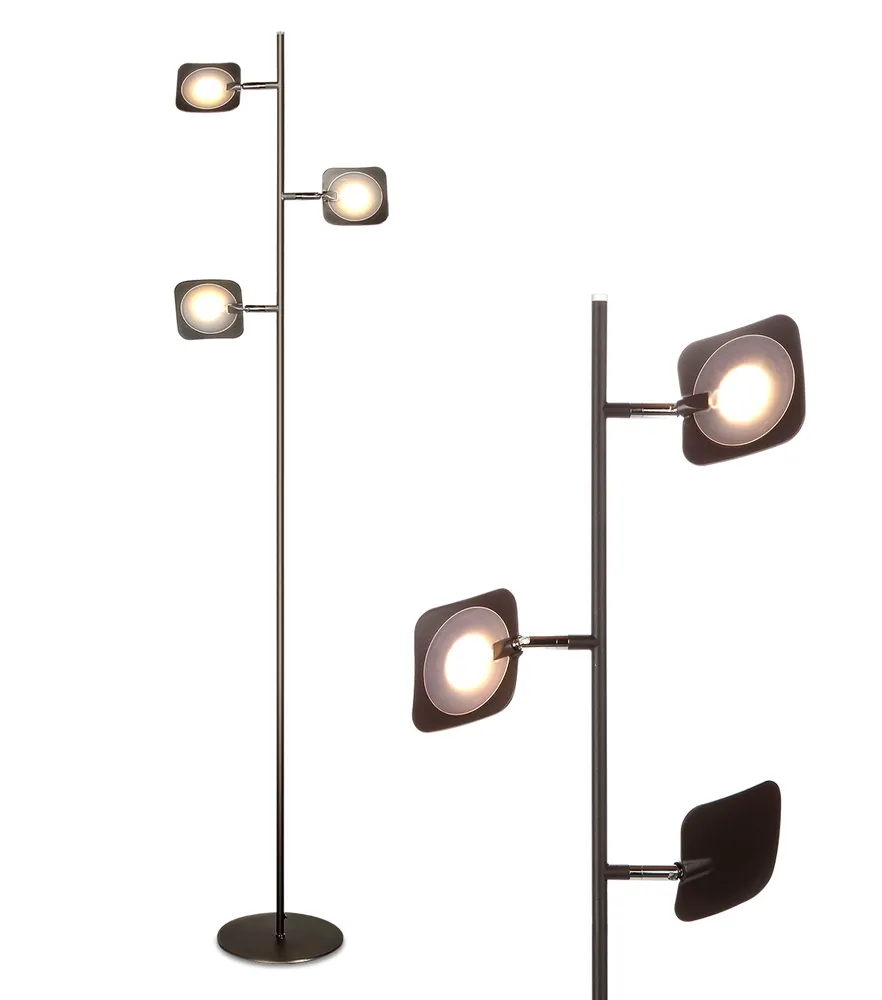 Brightech Tree 60" Modern Led Floor Lamp with Adjustable Heads