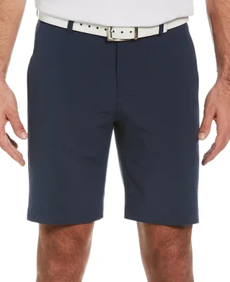 Pga Tour Men's Flat Front Horizontal Textured Golf Short