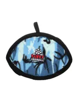 Tuffy Ultimate Odd Ball Camo Blue, Dog Toy