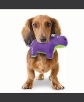 Mighty Jr Safari Hippo Purple, Dog Toy