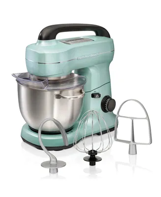 Hamilton Beach Stand Mixer with 4 Quart Stainless Steel Bowl