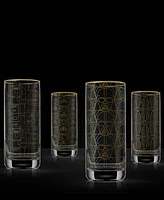 JoyJolt Star Wars Limited Edition Deco Collection Tall Glasses, Set of 4