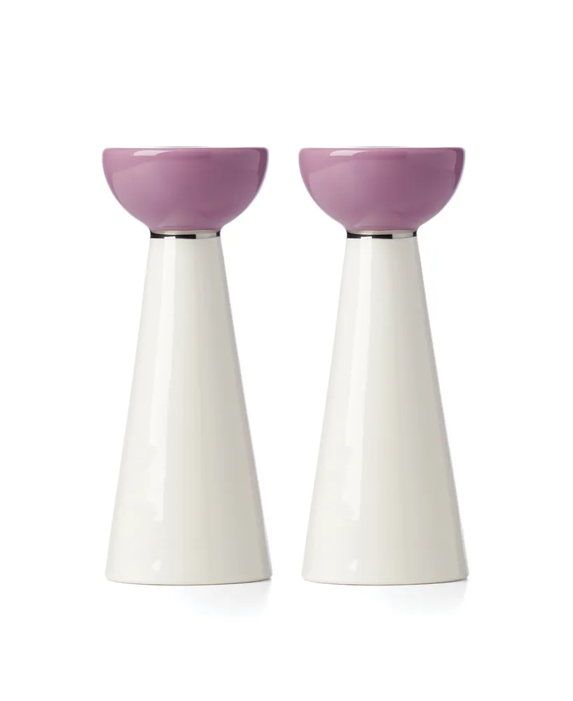 kate spade new york Oak Street Candlestick 2 Piece Set