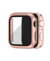 WITHit Rose Gold-Tone Protective Glass with Integrated Protective Case designed for 41mm Apple Watch