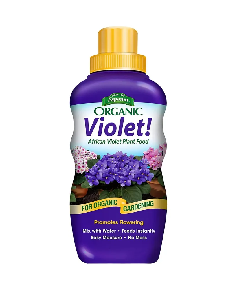 Espoma Organic Violet African Violet Food Liquid Concentrate, 8 fl oz