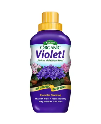 Espoma Organic Violet African Violet Food Liquid Concentrate, 8 fl oz