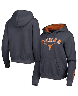 Women's Colosseum Texas Longhorns Arch & Logo Pullover Hoodie