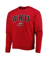 Men's Colosseum Western Kentucky Hilltoppers Arch Over Logo Pullover Sweatshirt