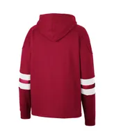 Men's Colosseum Cardinal Stanford Lace-Up 4.0 Pullover Hoodie