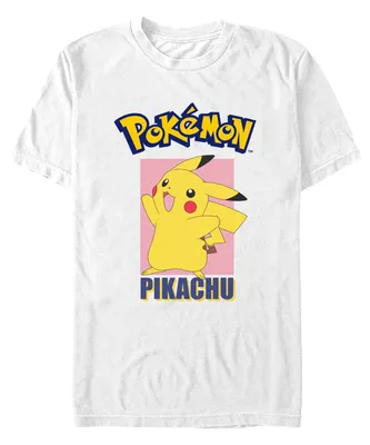 Fifth Sun Men's Japanese Pikachu Pose Short Sleeve T-shirt