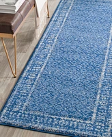 Safavieh Adirondack Light Blue and Dark Blue 2'6" x 6' Runner Area Rug