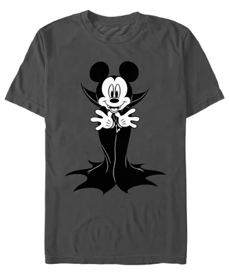 Fifth Sun Men's Mickey Classic Vampire Big Character Short Sleeves T-shirt