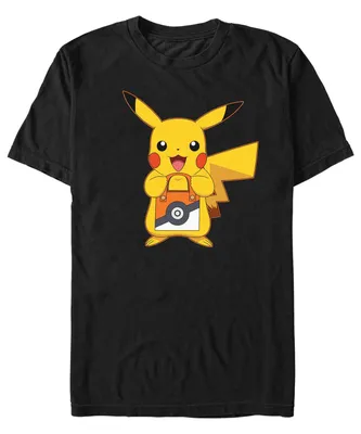 Fifth Sun Men's Pokemon Pika Treat Short Sleeves T-shirt