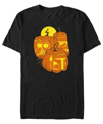Fifth Sun Men's Star Wars Pumpkin Short Sleeves T-shirt