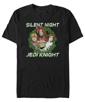 Fifth Sun Men's Star Wars Silent Jedi Short Sleeves T-shirt