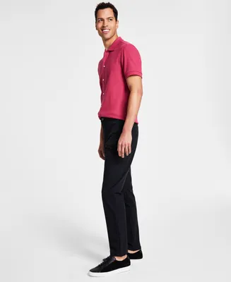 Calvin Klein Men's Slim Fit Tech Solid Performance Dress Pants