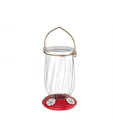 Classic Brands Llc Classic Brands 407 Tulip Hummingbird Feeder, Red-White, 4 Ports, 22-oz