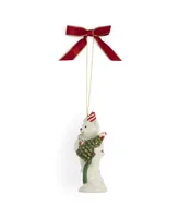 Christmas Tree Carnival Bear Ornament