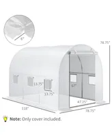 Outsunny 9.8' x 6.6' x 6.6' house Cover Replacement,