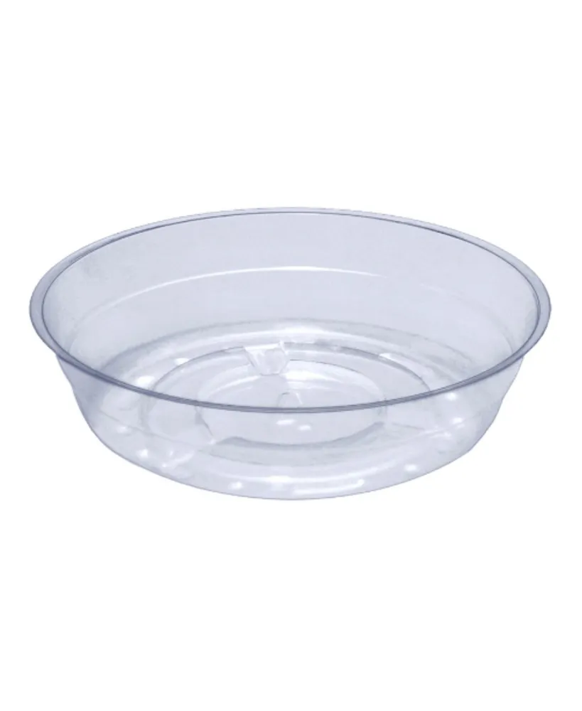 Curtis Wagner Vinyl Planter Pot Saucer, Clear, 4in Pack of 1