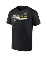 Men's Fanatics Black Lafc 2022 Mls Cup Champions Locker Room T-shirt