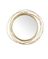 Decorative Round Rings Mirror