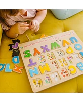 Melissa and Doug Kids Toy, Alphabet Sound Puzzle