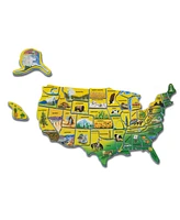 Melissa and Doug Kids Toy, U.s.a. Map Puzzle