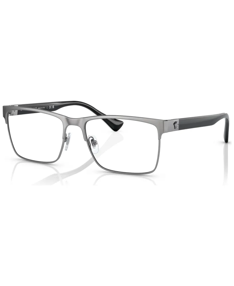 Versace Men's Rectangle Eyeglasses, VE128556-o