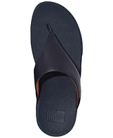 FitFlop Lulu Leather Toepost Flip-Flop Sandals