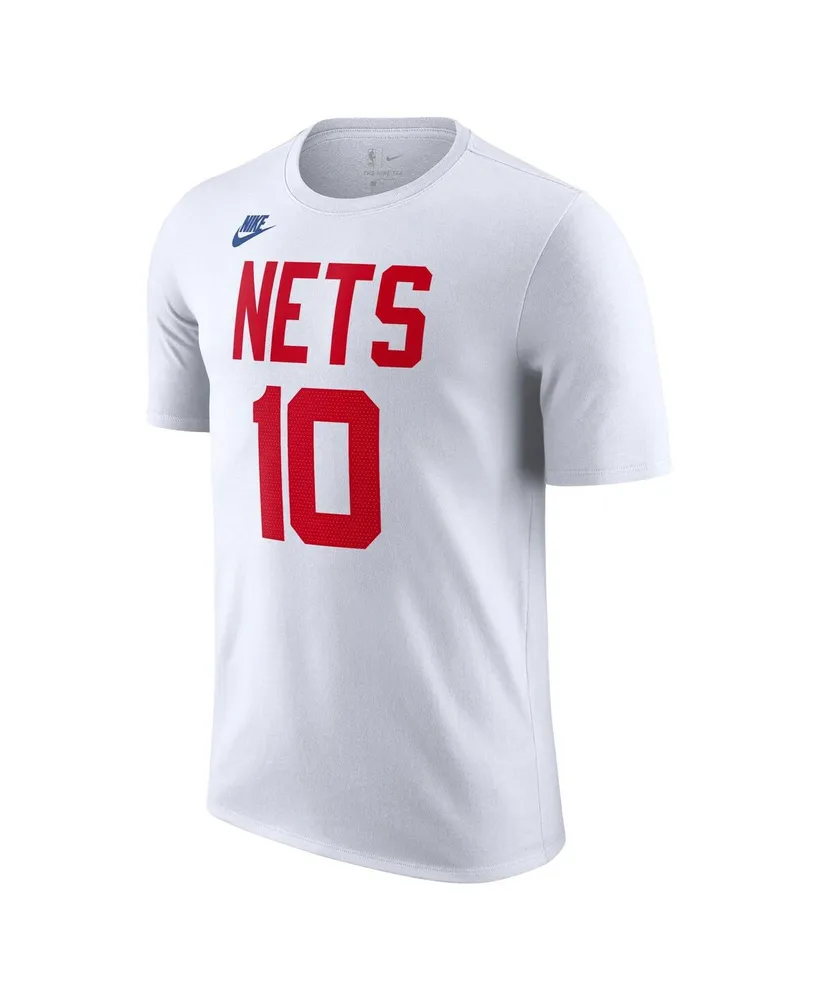 Men's Nike Ben Simmons White Brooklyn Nets 2022/23 Classic Edition Name and Number T-shirt