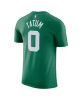 Men's Nike Jayson Tatum Kelly Green Boston Celtics Icon 2022/23 Name and Number Performance T-shirt