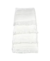 Ozan Premium Home Mirage Collection 4 Piece Turkish Cotton Luxury Washcloth Set