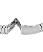 Rado Original Men's Silver-Tone Stainless Steel Bracelet Watch 35mm