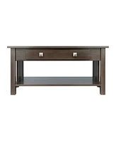 Winsome Stafford 18.11" Wood Coffee Table