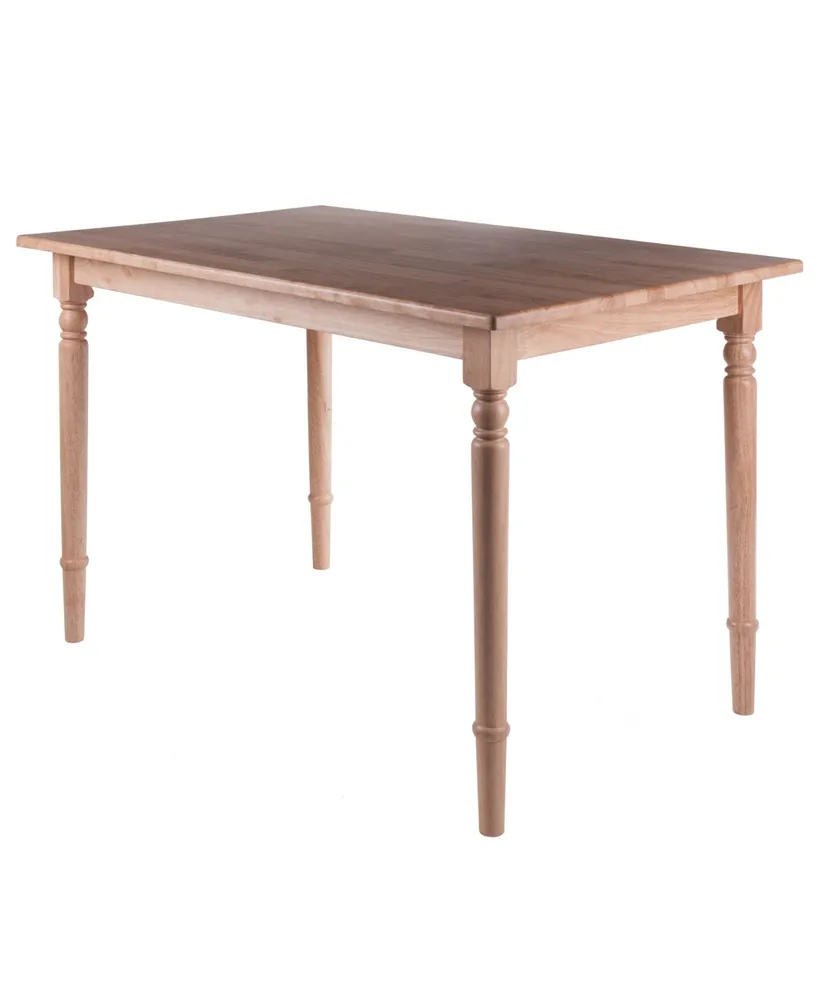 Winsome Ravenna 30.08" Wood Rectangle Dining Table