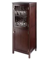 Winsome Brooke Jelly 47.44" Wood 2-Section Cupboard